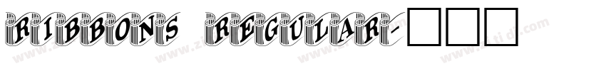 Ribbons Regular字体转换